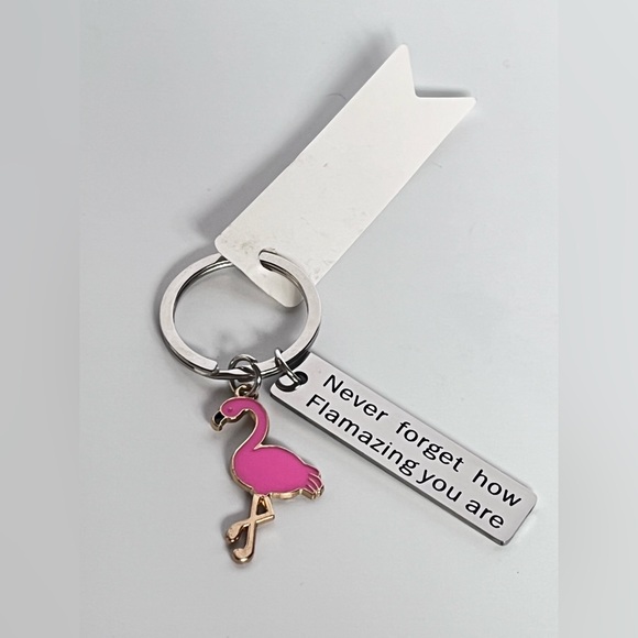 Pink Flamingo Keychain - Picture 7 of 12